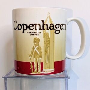 Starbucks Copenhagen Coffee Mug, Red Global Icon Series